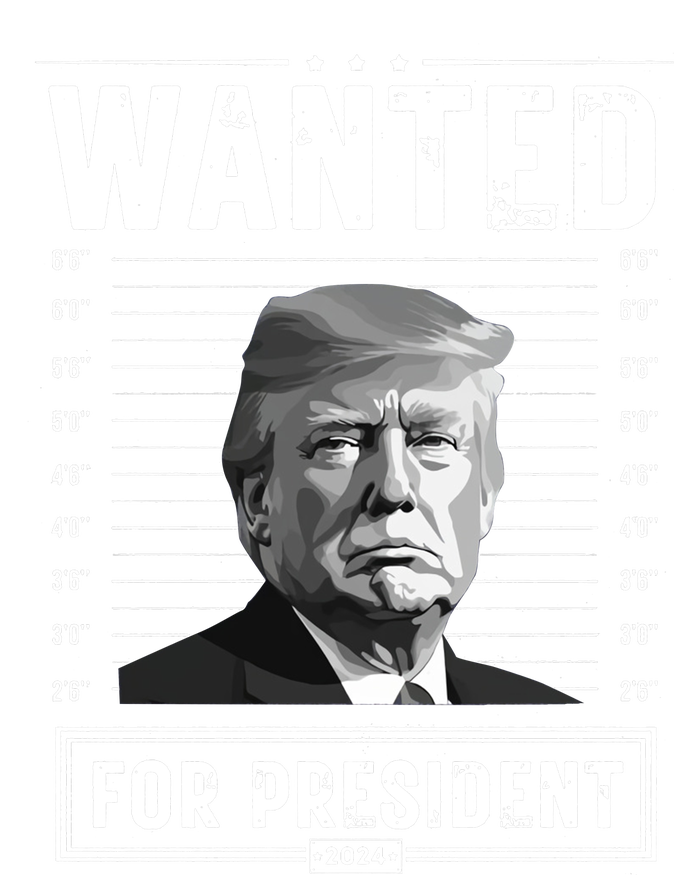 Wanted For President 2024 Vote Trump Tie-Dye T-Shirt