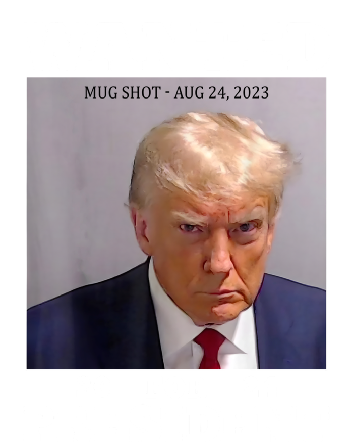 Wanted Donald Trump For President 2024 7-Panel Snapback Hat