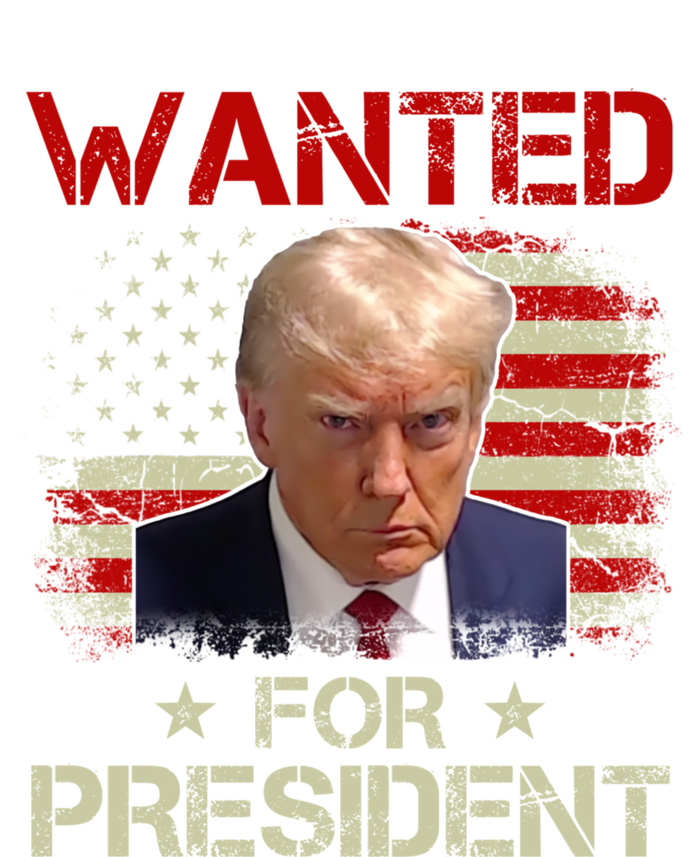 Wanted For President 2024 Donald Trump Coaster