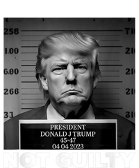 Trump Not Guilty Mug Shot Free Trump I Stand With Trump T-Shirt