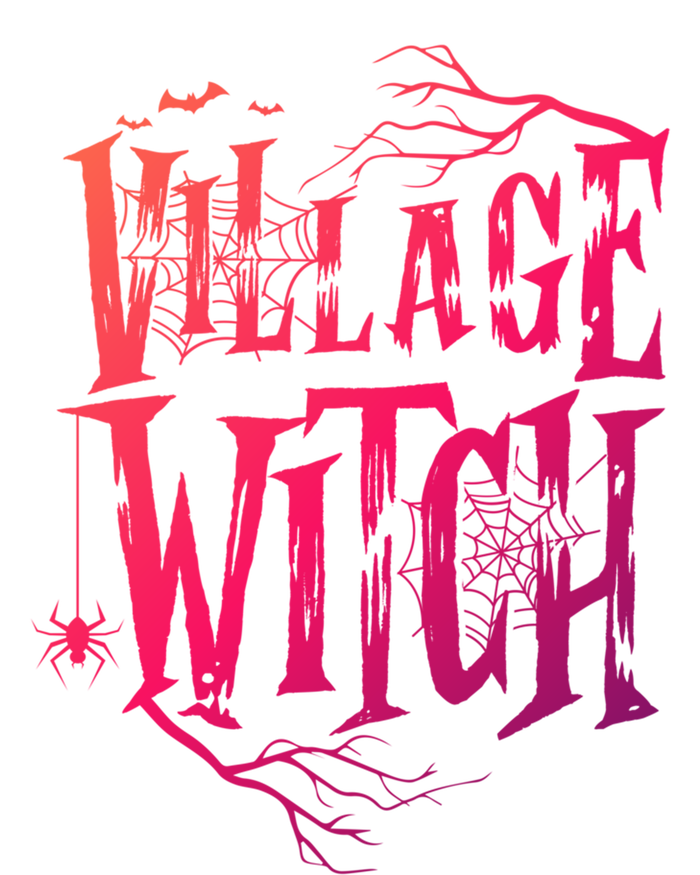 Village Witch Gift Pagan Wicca Witchcraft Halloween Cute Gift Toddler Hoodie