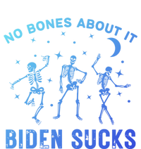 Funny Anti Biden Halloween Biden Sucks Dancing Skeletons Meaningful Gift Short Acrylic Beanie