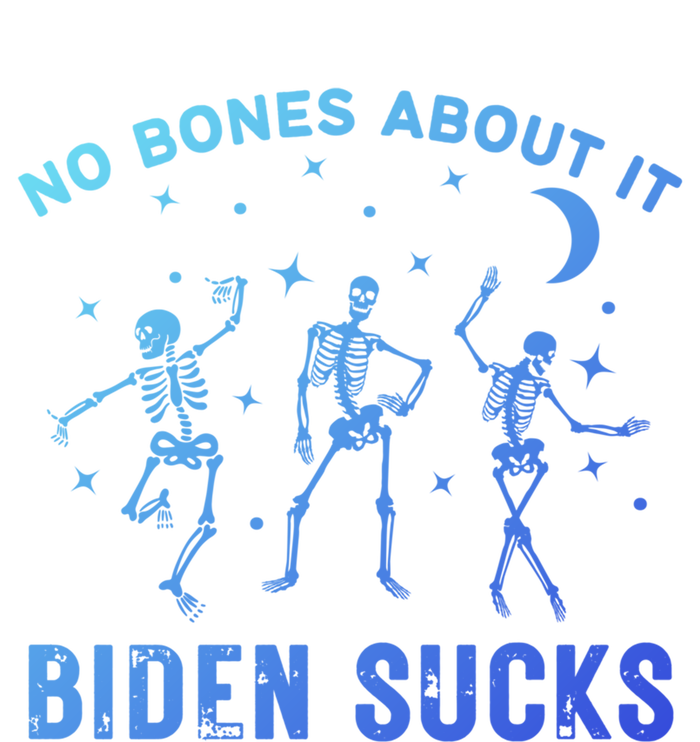 Funny Anti Biden Halloween Biden Sucks Dancing Skeletons Meaningful Gift Short Acrylic Beanie