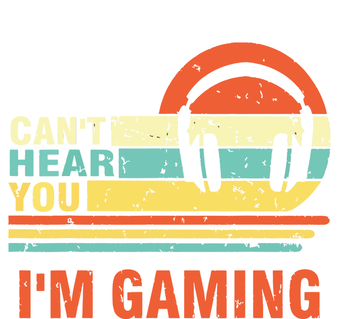 Funny Gamer Gift Headset Cant Hear You Im Gaming T-Shirt