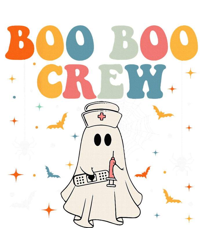 Groovy Boo Boo Crew For CNA ER RN LPN Funny Halloween Nurse Long Sleeve Shirt