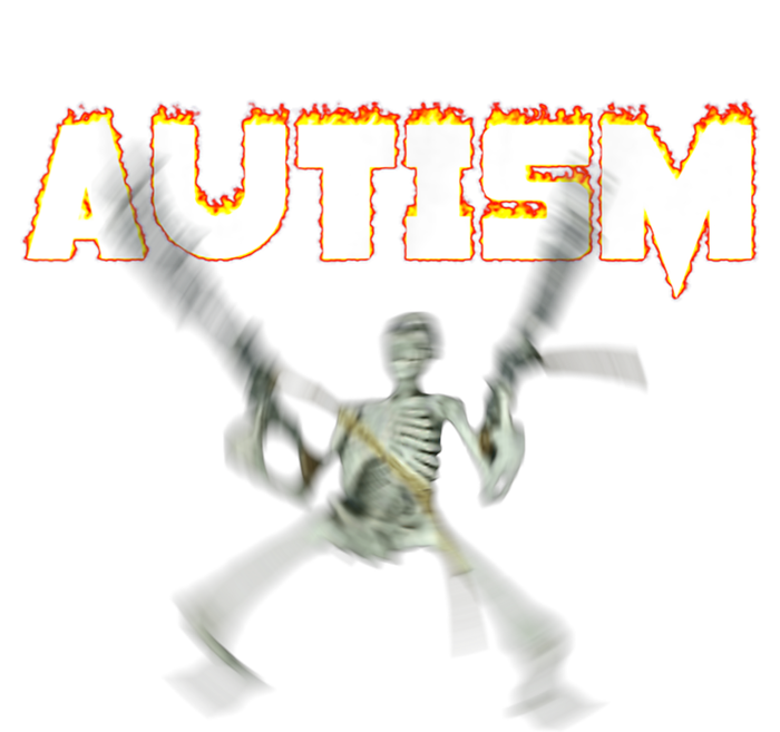 Autism Skeleton Meme Sustainable Bucket Hat