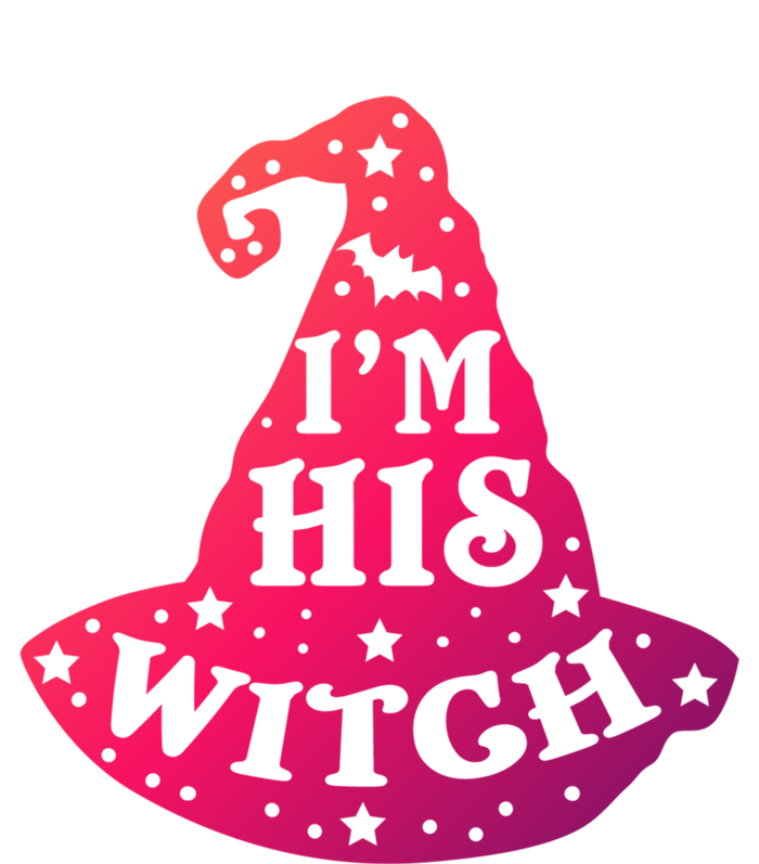 Im His Witch Couples Halloween Costumes Cute Gift T-Shirt