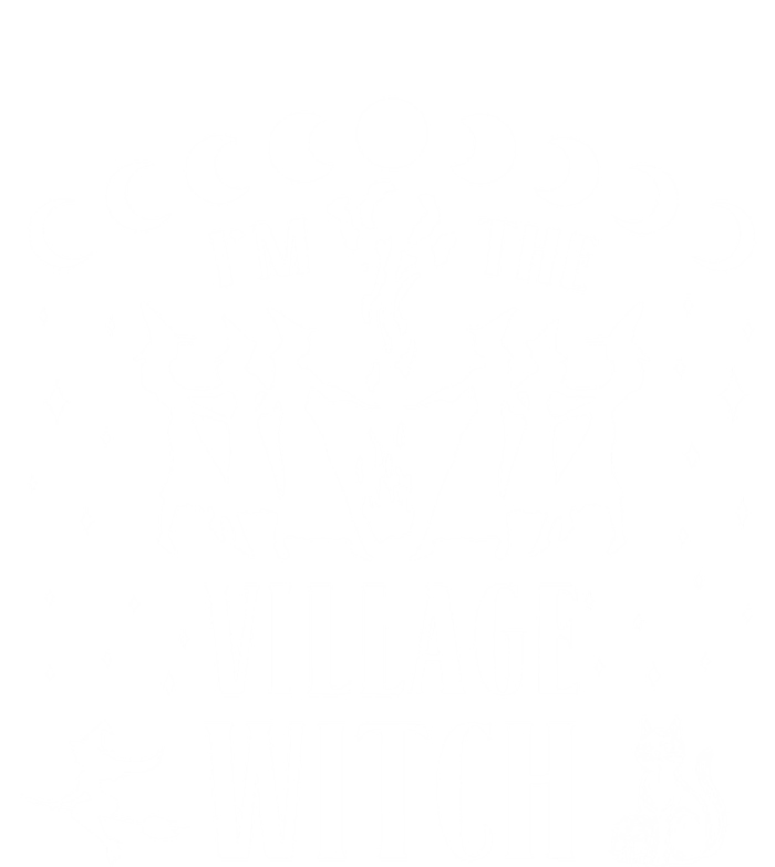 Im The Village Witch Costume Halloween Quote Art Gift Tank Top