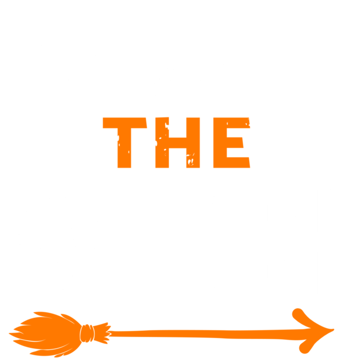 Im With The Witch Couples Halloween Gift Full Zip Hoodie