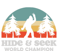 Retro Bigfoot Hide &Amp; Seek World Champion V-Neck T-Shirt