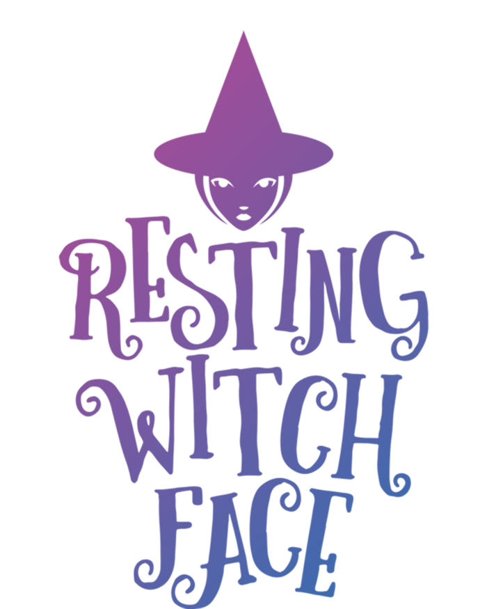 Resting Witch Face Funny Halloween Cool Gift T-Shirt