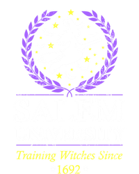 Salem Witch University Training Halloween Funny Gift Tie Dye Hoodie