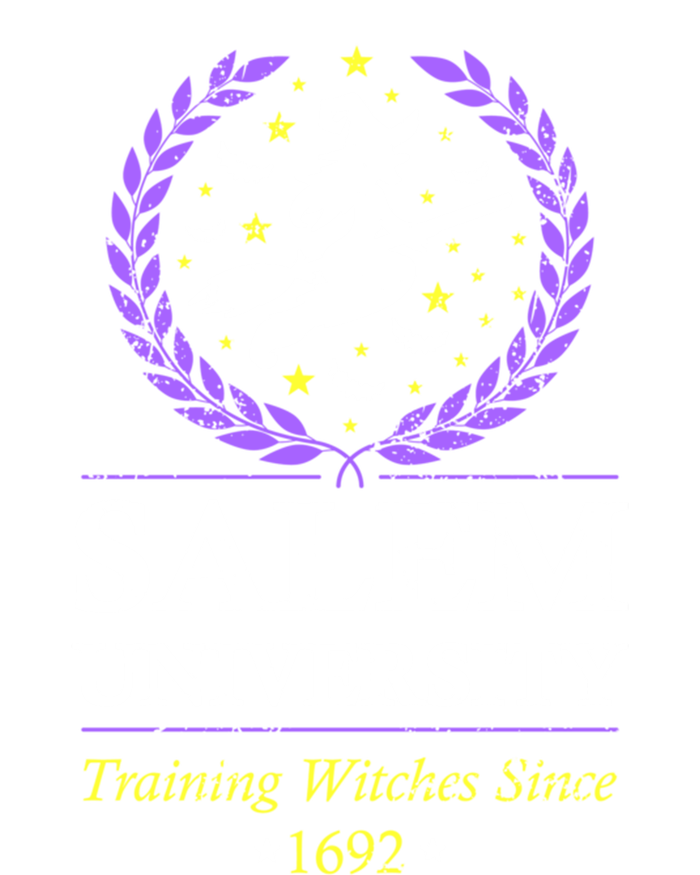 Salem Witch University Training Halloween Funny Gift Tie Dye Hoodie