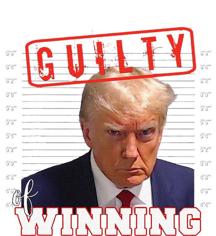 Funny Donald Trump Mug Shot Guilty Of Winning Funny 2024 Election Valucap Bio-Washed Visor