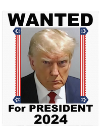 Wanted For President 2024 (Donald Trump) Hoodie