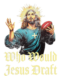 Who Would Jesus Draft Fantasy Football Christian Draft Party Kids Tie-Dye T-Shirt