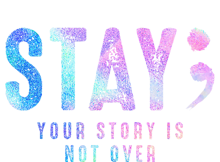 Your Story Is Not Over Stay Suicide Prevention Awareness Doggie Tank