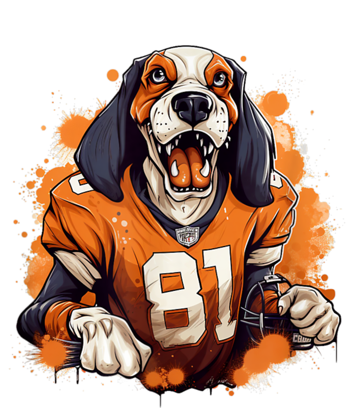 Smokey Coonhound Dog Tennessee Orange Football Game Day Premium T-Shirt