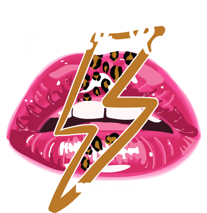 Rock And Roll Never Dies Lips T-Shirt