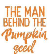 The Man Behind The Pumpkin Seed Halloween Pregnancy Long Sleeve Shirt