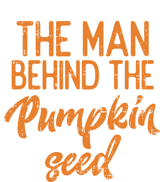 The Man Behind The Pumpkin Seed Halloween Pregnancy Long Sleeve Shirt