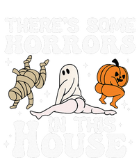 Theres Some Horrors In This House Ghost Pumpkin Halloween Performance Fleece Hoodie