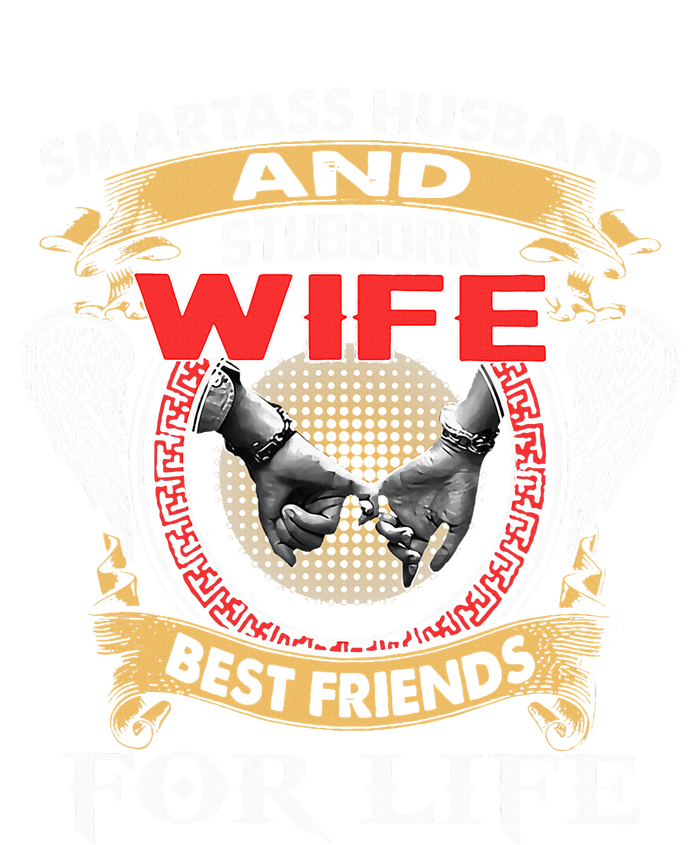 Smartass Husband And Stubborn Wife Best Friends For Life Cla Valucap Bio-Washed Visor