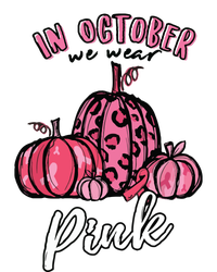 In October We Wear Pink Thanksgiving Breast Cancer Awareness T-Shirt