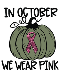 In October We Wear Pink Thanksgiving Breast Cancer Awareness T-Shirt