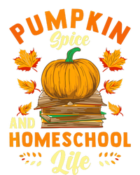 Pumpkin Spice And Homeschool Life Funny Halloween T-Shirt