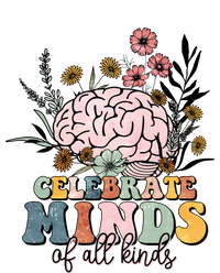 Celebrate Minds Of All Kinds Autism Awareness Women's Knotted Racerback Tank