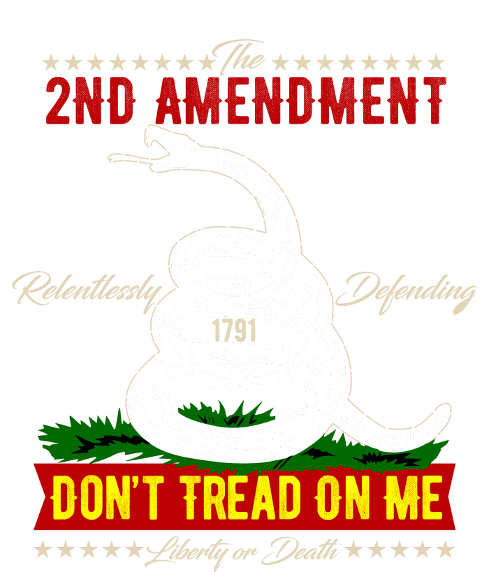 The 2nd Amendment Dont Tread On Me Gadsden Flag Yupoong Adult 5-Panel Trucker Hat