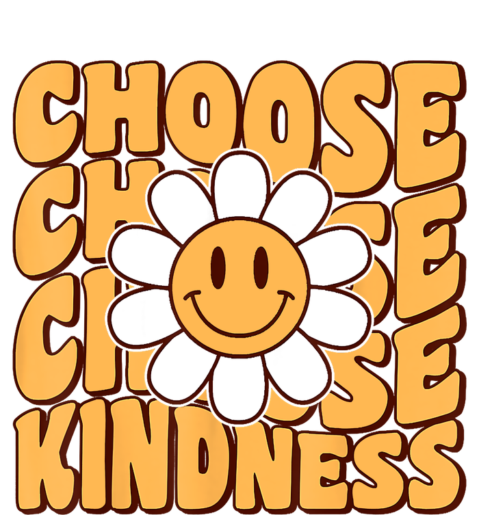 Choose Kindness Retro Groovy Be Kind Inspirational 25L Jumbo Tote