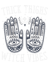 Thick Thighs Witch Vibes Halloween Sweatshirt Cinch Pack Bag