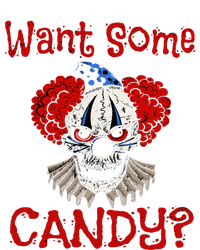 WANT SOME CANDY Scary Distressed Evil Clown Halloween Gift T-Shirt