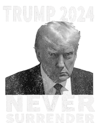 Trump Mug Shot Never Surrender Trump 2024 Pro Trump Canvas