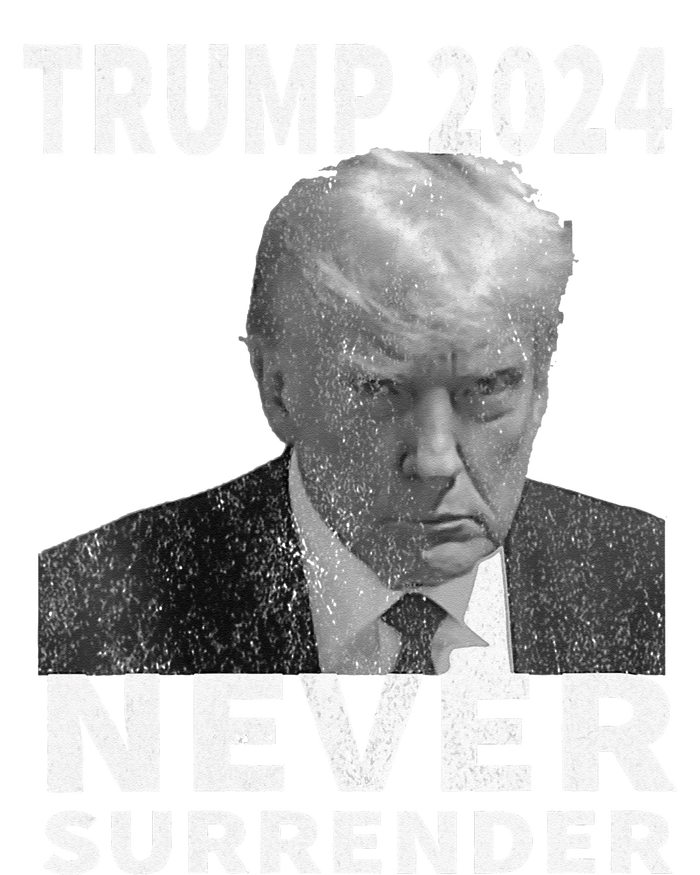 Trump Mug Shot Never Surrender Trump 2024 Pro Trump Canvas