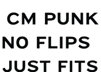 Cm Punk No Flips Just Fits Coffee Mug