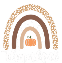 Thankful Fall Autumn Pumpkin Rainbow Coaster