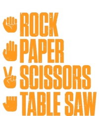 Rock Paper Scissors Table Saw Funny Carpenter Women's Flannel Pajama Set