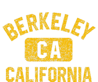 Berkeley CA California Gym Style Distressed Amber Print Toddler T-Shirt