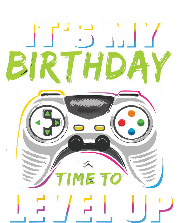 Its My Birthday Boy Time To Level Up Video Game Gift T-Shirt