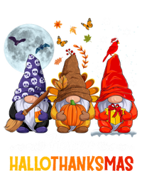 Happy HalloThanksMas Halloween Thanksgiving Christmas Gnomes Tall Sweatshirt