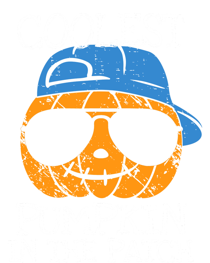 Coolest Pumpkin In The Patch Halloween Boy Girl Teens Women's T-Shirt