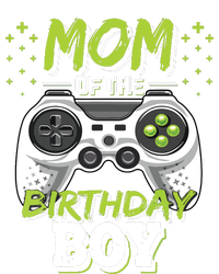 Mom Of The Birthday Boy Matching Video Gamer Birthday Party Striped Beanie with Solid Band