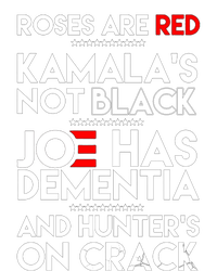 Roses Are Red Kamalas Not Black Joe Has Dementia And Hunters On Crack Toddler Zip Fleece Hoodie