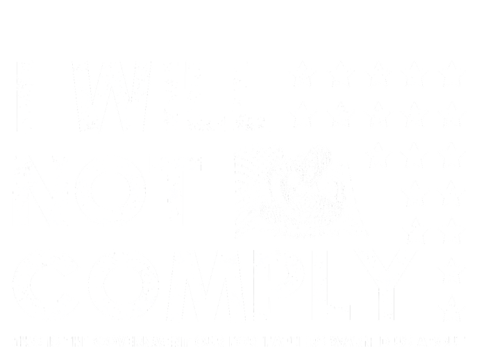 I Will Not Comply Gadsden Flag Patriotic Softstyle Adult Sport Polo