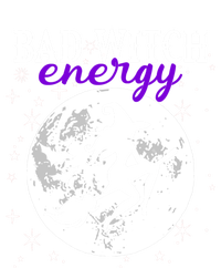 Bad Witch Energy Magic Moon And Stars And Bats Halloween Funny Gift T-Shirt