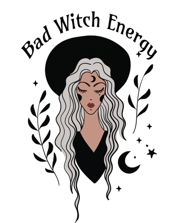 Bad Witch Energy Witchy Halloween Witchcore Cute Gift T-Shirt