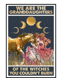 Boho Cow We Are The Granddaughters Of Witches Western Gift Sweatshirt Cinch Pack Bag